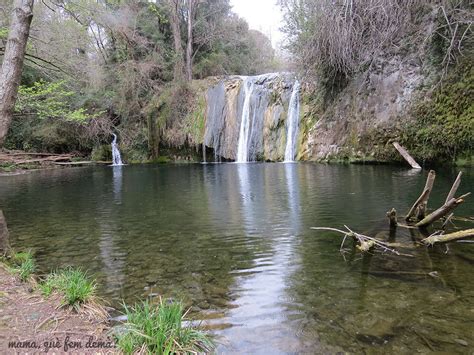 El Gorg de la Plana en la Garrotxa